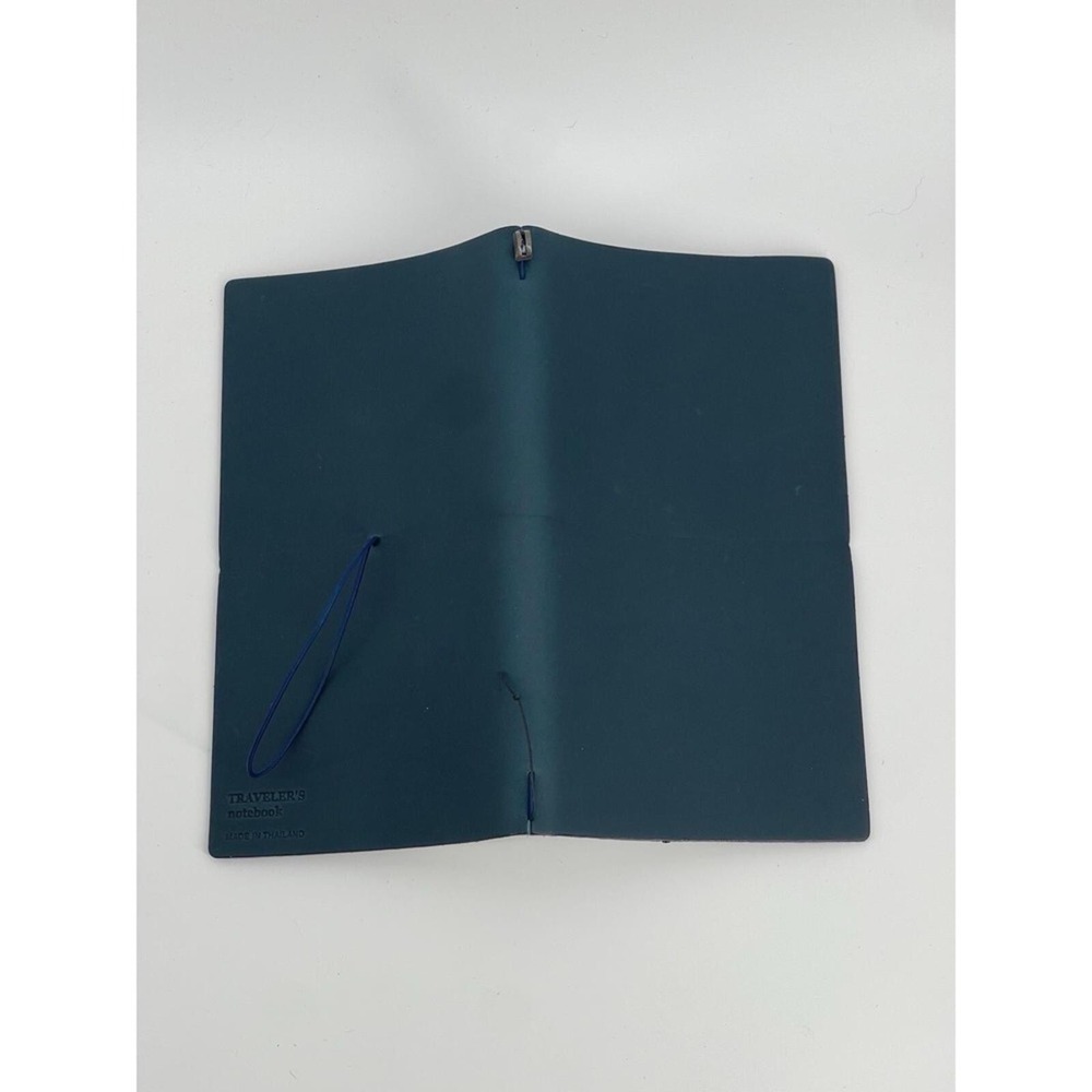Traveler's Notebook Passport Blue Leather Cover New No Box Japan TN - Picture 4 of 6